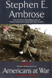 Cover of: Americans at war by Stephen E. Ambrose