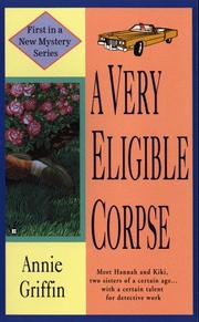 Cover of: A Very Eligible Corpse (New Mystery Series)