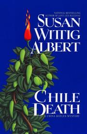 Cover of: Chile death by Susan Wittig Albert