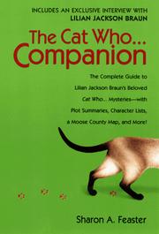Cover of: The cat who-- companion by Sharon A. Feaster