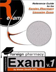 Cover of: Reference Guide for Foreign Pharmacy Licensing Exam