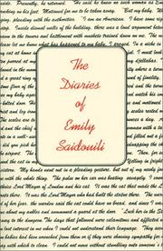 Cover of: The Diaries of Emily Saidouili by Bettye Hammer Givens