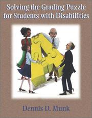 Cover of: Solving the Grading Puzzle for Students with Disabilities by Dennis D. Munk