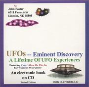 Cover of: UFOs : Eminent Discovery : A Lifetime Of UFO Experiences