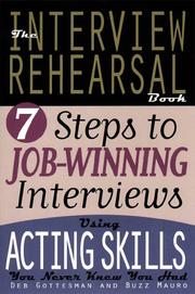 Cover of: The interview rehearsal book by Deb Gottesman