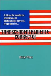 Cover of: Transcendentalmente Correcto