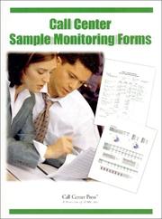 Call Center Sample Monitoring Forms by Ann Wilner