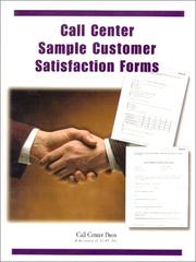 Call Center Sample Customer Satisfaction Forms by Ann Wilner