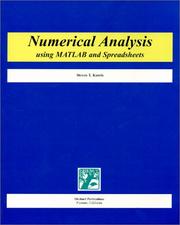 Cover of: Numerical Analysis Using MATLAB and Spreadsheets by Steven Karris