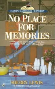 Cover of: No place for memories