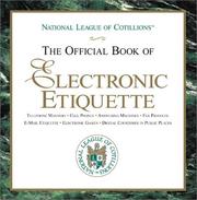 Cover of: The Official Book of Electronic Etiquette | Charles Winters