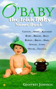 Cover of: O'Baby: The Irish Baby Name Book