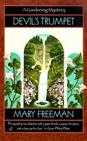 Cover of: Devil's Trumpet (Gardening Mysteries) by Mary Freeman