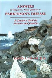 Cover of: Answers to Frequently Asked Questions in Parkinson's Disease by David L., M.D. Cram