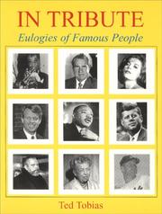 Cover of: In Tribute: Eulogies of Famous People