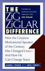 Cover of: The Zig Ziglar Difference