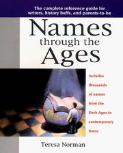 Cover of: Names through the ages