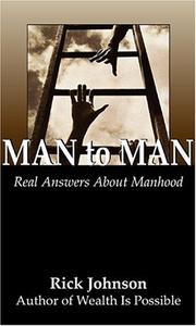 Man to Man by Rickey Johnson