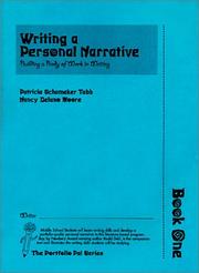 Cover of Writing a Personal Narrative