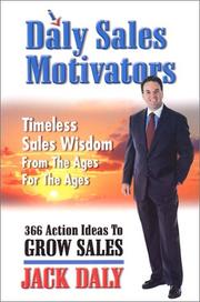 Cover of: Daily Sales Motivators
