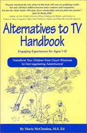 Cover of: Alternatives to TV Handbook