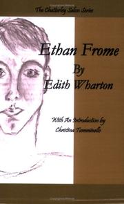 Cover of: Ethan Frome by Edith Wharton