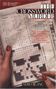 The crossword murder by Nero Blanc