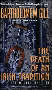 Cover of: The Death of an Irish Tradition