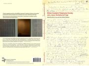 Cover of: William Anastasi's Pataphysical Society by William Anastasi, Aaron Levy, Jean-Michel Rabaté
