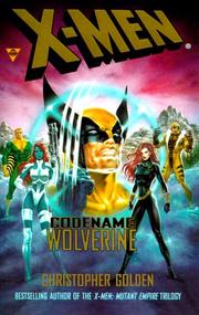 Cover of: X-Men: codename Wolverine