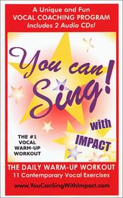 Cover of: You Can Sing With Impact! (Book & 2 CDs)