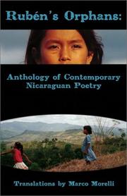 Cover of: Ruben's Orphans: Anthology of Contemporary Nicaraguan Poetry