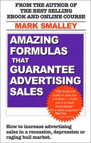 Cover of: Amazing Formulas That Guarantee Advertising Sales