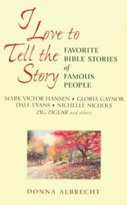 Cover of: I love to tell the story