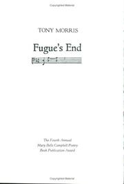 Fugue's End by Tony Morris