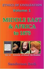 Cover of: Middle East & Africa to 1875