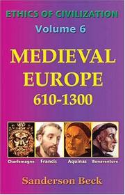 Cover of: Medieval Europe 610-1300