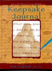 Cover of: Our Birthing From Within Keepsake Journal