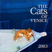 Cover of: The Cats of Venice Calendar (2003) | 
