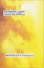 Cover of: Entering Light/Vstup do svetla