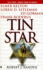Cover of: Tin star by edited by Robert J. Randisi.