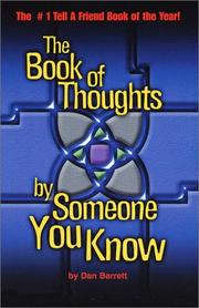 Cover of: The Book of Thoughts by Someone You Know