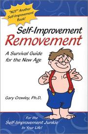 Cover of: Self-Improvement Removement