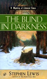 Cover of: The blind in darkness