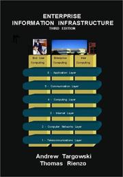 Cover of: Enterprise Information Infrastructure, 3rd Ed.