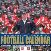 The University of Mississippi 2004-2005 Football Calendar by Ole Miss