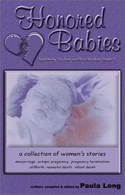 Cover of: Honored Babies: Learning To Live With a Broken Heart