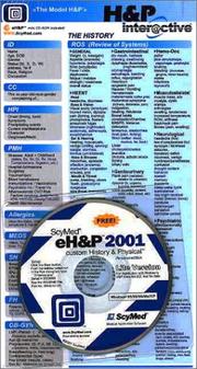 Cover of: H&P- Interactive Card + mini CD: History & Physical Exam Card and eH&P 2001 Lite miniCD