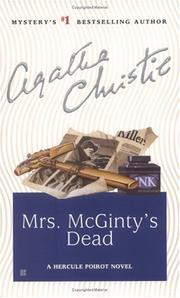 Cover of: Mrs. McGinty's dead by Agatha Christie