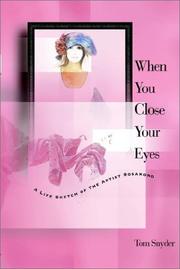 Cover of: When You Close Your Eyes